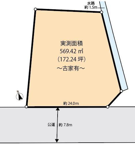 除堀　１２００万円 土地価格1200万円、土地面積569.42m<sup>2</sup> 