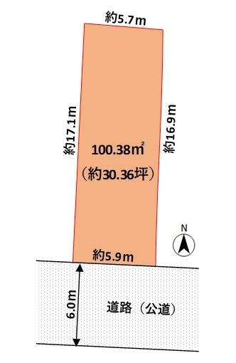 栃木県宇都宮市高砂町 雀宮駅 土地 物件詳細