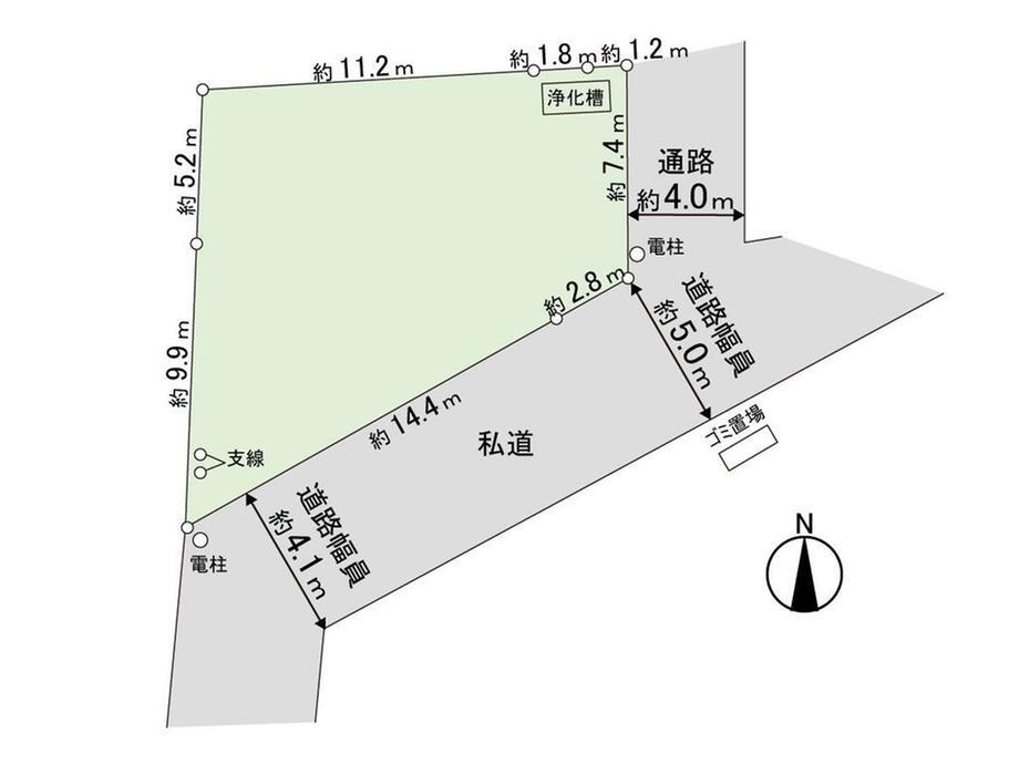 千葉県鎌ケ谷市東道野辺４ 鎌ケ谷駅 土地 物件詳細