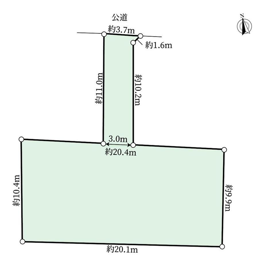 東京都小金井市梶野町２ 東小金井駅 土地 物件詳細