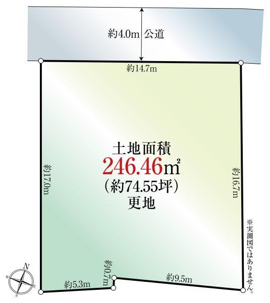 千葉県我孫子市白山１ 我孫子駅 土地 物件詳細