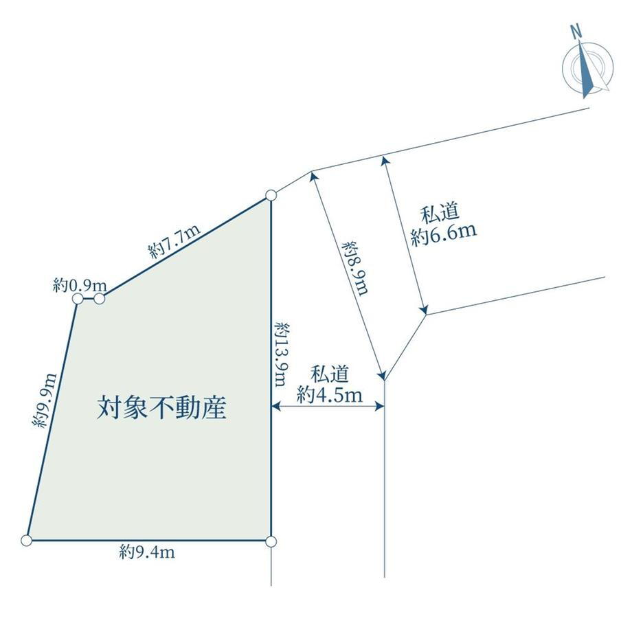 千葉県市川市曽谷３ 市川駅 土地 物件詳細