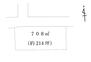 板荷（下小代駅）　１９０万円 土地価格190万円、土地面積708m<sup>2</sup> ゆとりある約214坪の敷地。田舎暮らしやセカンドハウスの建築オススメです。