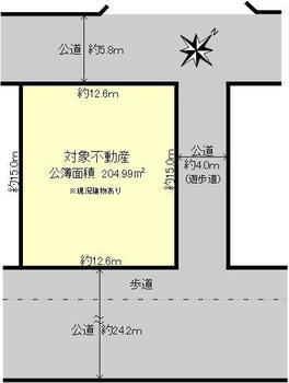 玉造１（成田湯川駅）　２４２０万円 土地価格2420万円、土地面積204.99m<sup>2</sup> 