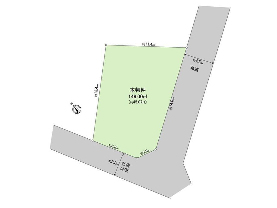 東京都昭島市田中町１ 昭島駅 土地 物件詳細