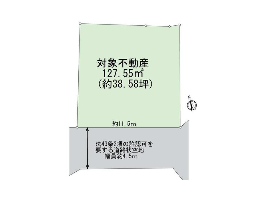 神奈川県横浜市緑区上山２ 中山駅 土地 物件詳細