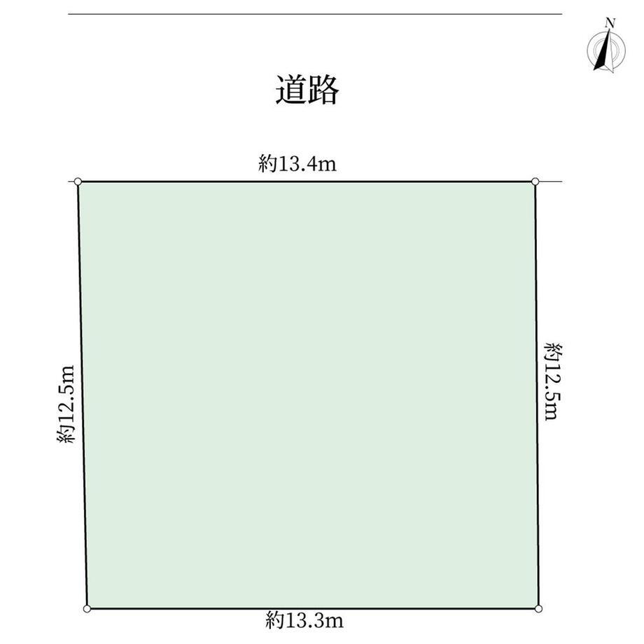 美しが丘４（たまプラーザ駅）　５４８０万円 土地価格5480万円、土地面積168.25m<sup>2</sup> 