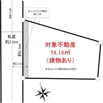 千住柳町（北千住駅）　３４９０万円 土地価格3490万円、土地面積58.18m<sup>2</sup> 