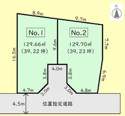 神奈川県相模原市緑区向原２ 橋本駅 土地 物件詳細