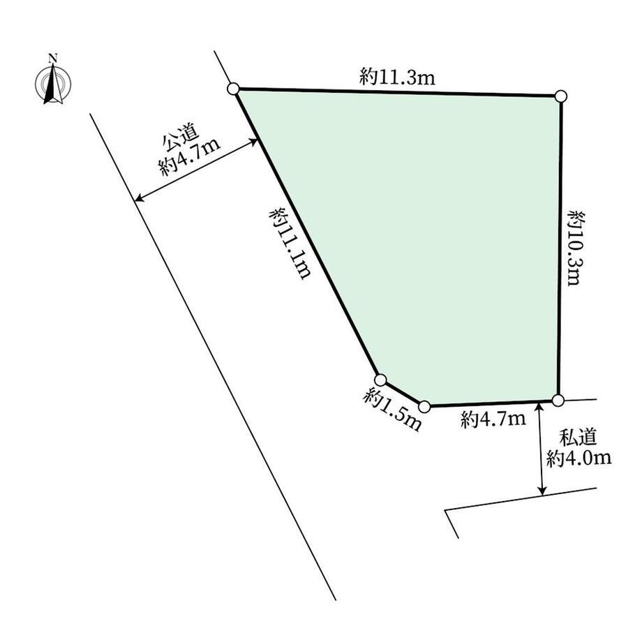 東京都杉並区成田東５ 南阿佐ケ谷駅 土地 物件詳細