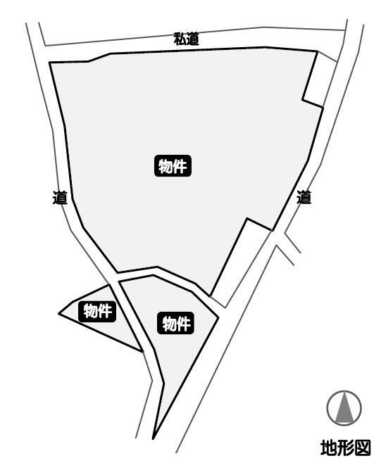 寺尾町（高崎駅）　１８９０万円 土地価格1890万円、土地面積3,002m<sup>2</sup> 区画図