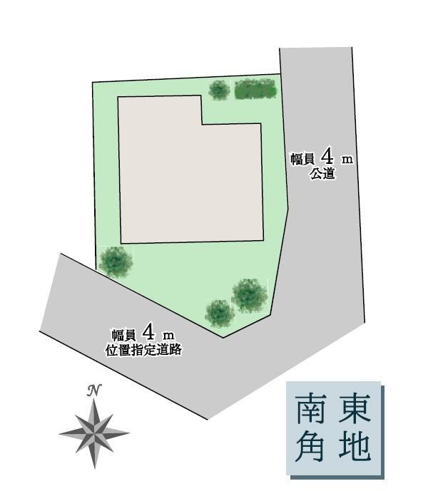 ■□ご見学可能！！再開発で人気の武蔵小金井に南西角地約４２坪！出ました 土地価格7980万円、土地面積140.14m<sup>2</sup> 周辺には高い建物がなく、閑静な住宅街になります♪