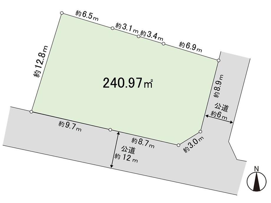 神奈川県藤沢市大庭 辻堂駅 土地 物件詳細