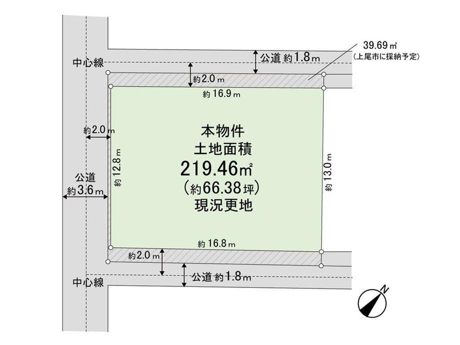 埼玉県上尾市富士見１ 上尾駅 土地 物件詳細