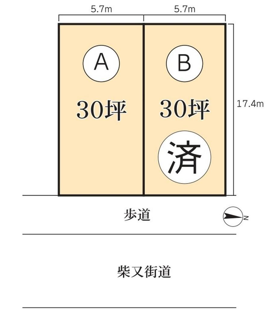 東京都江戸川区鹿骨３ 篠崎駅 土地 物件詳細