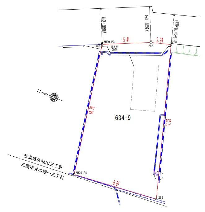 東京都杉並区久我山３ 久我山駅 土地 物件詳細