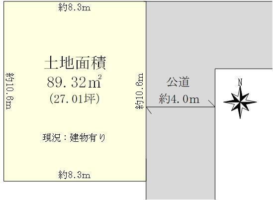東京都足立区西綾瀬３ 五反野駅 土地 物件詳細