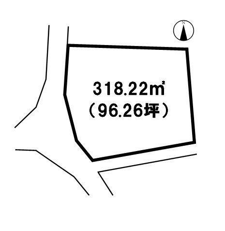 小笠原（小井川駅）　８９０万円 土地価格890万円、土地面積318.22m<sup>2</sup> 