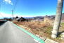 塩山中萩原　５００万円 前面道路含む現地写真