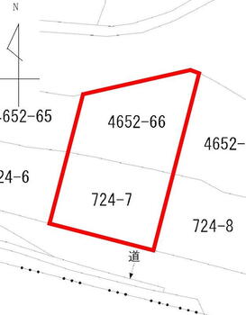 米山台１　２００万円 土地価格200万円、土地面積346.88m<sup>2</sup> 