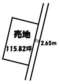 大和町（甲府駅）　１３００万円 土地価格1300万円、土地面積382.89m<sup>2</sup> 