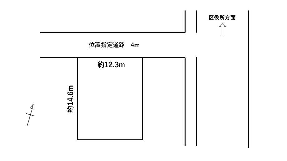 竹尾３（東新潟駅）　１５００万円 土地価格1500万円、土地面積179.7m<sup>2</sup> 