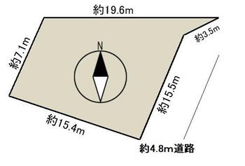 大江干新町　６３０万円 土地価格630万円、土地面積211.7m<sup>2</sup> 
