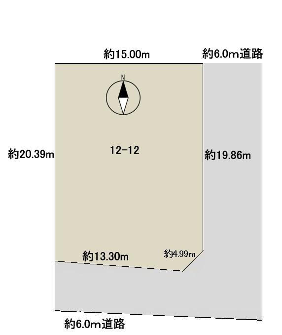 上野寿町　１３８０万円 土地価格1380万円、土地面積365.38m<sup>2</sup> 