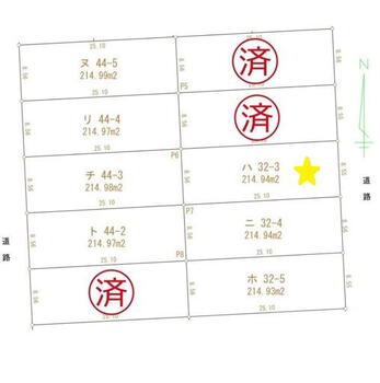 丸岡町西里丸岡（丸岡駅）　７８０万２０００円 土地価格780万2000円、土地面積214.94m<sup>2</sup> 