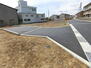 大字川合新田　１３８５万円 6.7号地の前面道路と協定通路です。（2024年4月6日撮影）