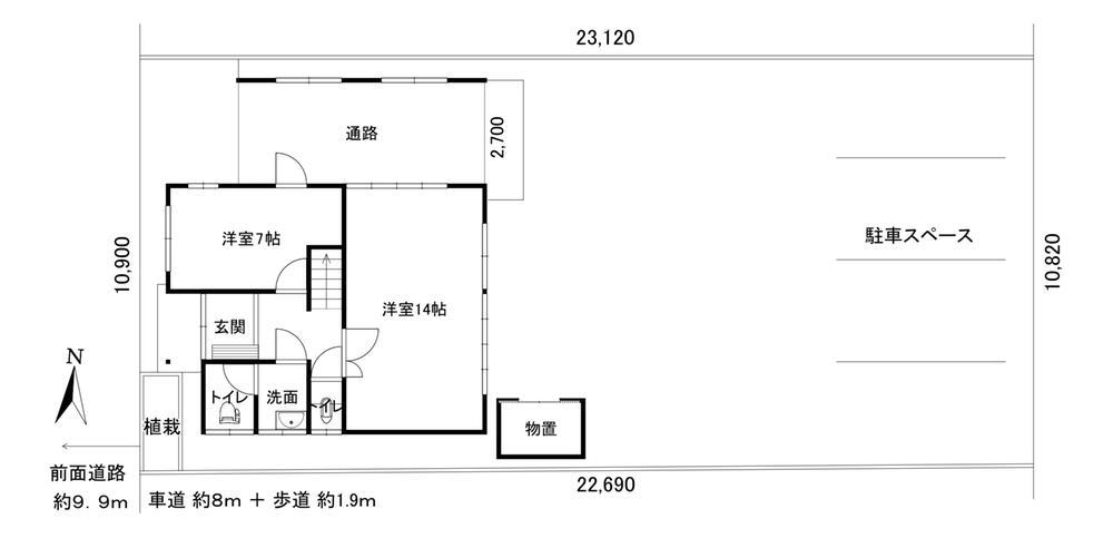 石川県金沢市古府町南 西金沢駅 土地 物件詳細