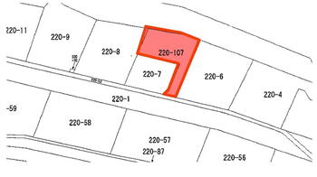 大字福原（小布施駅）　９８０万円 土地価格980万円、土地面積265.74m<sup>2</sup> 