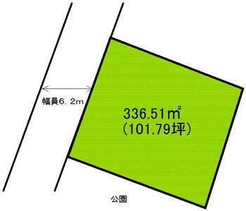 大和１（上越妙高駅）　８５０万円 土地価格850万円、土地面積336.51m<sup>2</sup> 