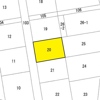 坂井町朝日７（丸岡駅）　５９７万円 土地価格597万円、土地面積164.61m<sup>2</sup> 