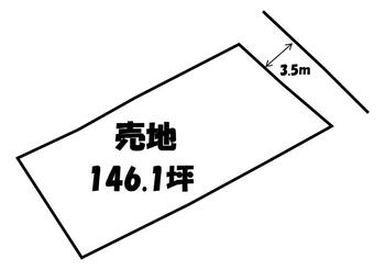 下山（波高島駅）　６９０万円 土地価格690万円、土地面積483m<sup>2</sup> 