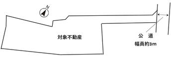 字西入船（新城駅）　８５０万円 土地価格850万円、土地面積414m<sup>2</sup> 