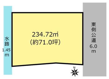 千鳥町３（大垣駅）　１７８０万円 土地価格1780万円、土地面積234.72m<sup>2</sup> 
