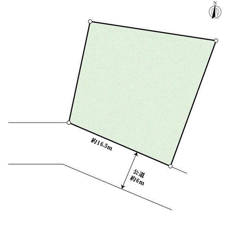 桐ケ丘５（成岩駅）　２８８０万円 土地価格2880万円、土地面積326.11m<sup>2</sup> 