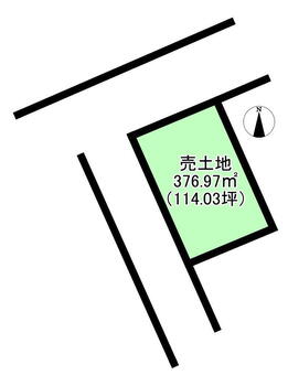 小黒田町（東松阪駅）　１５５０万円 土地価格1550万円、土地面積376.97m<sup>2</sup> 