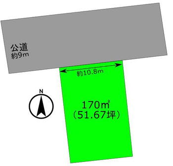 石津中町　４９０万円 土地価格490万円、土地面積170.82m<sup>2</sup> 