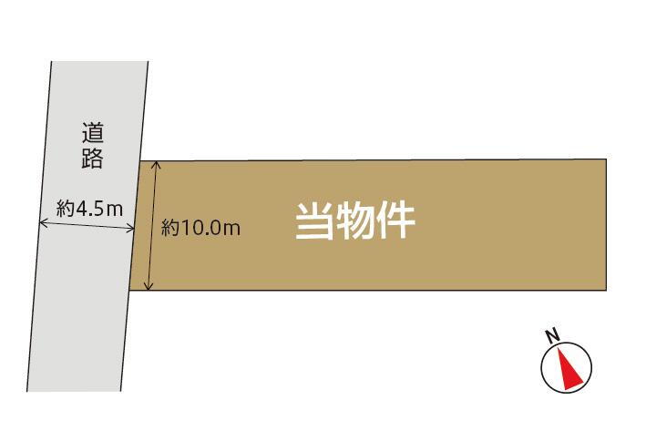 松長（片浜駅）　１８００万円 土地価格1800万円、土地面積397m<sup>2</sup> 
