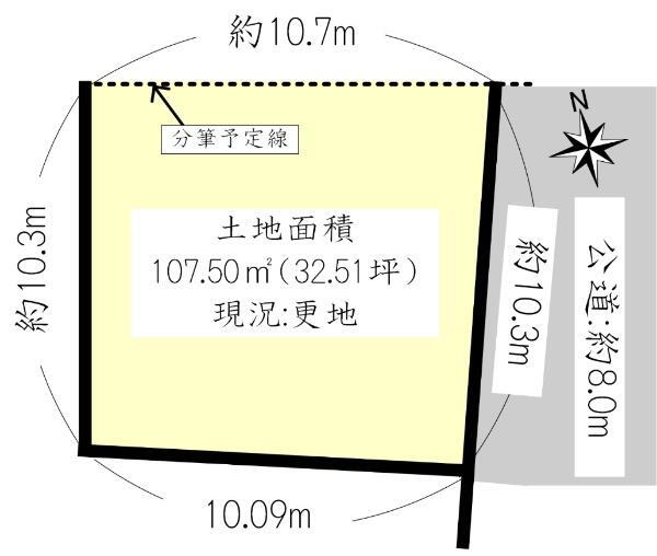 愛知県名古屋市西区花の木３ 浄心駅 土地 物件詳細