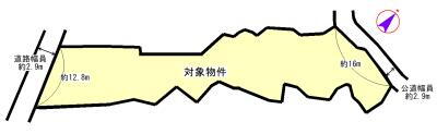 大字星川（星川駅）　１９５０万円 土地価格1950万円、土地面積645m<sup>2</sup> 