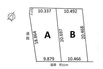 福寿町本郷（羽島市役所前駅）　９８０万円 土地価格980万円、土地面積214.34m<sup>2</sup> 