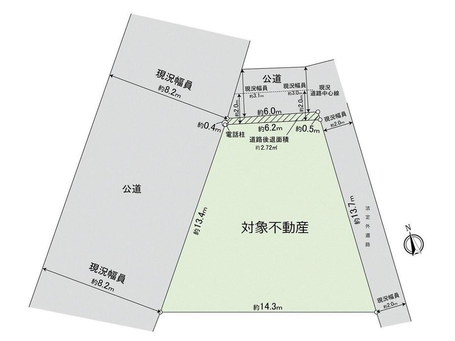 愛知県豊田市越戸町松葉 平戸橋駅 土地 物件詳細