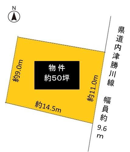 上野町　１２５０万円 土地価格1250万円、土地面積165.28m<sup>2</sup> 