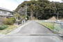宮脇　５００万円 西側位置指定道路、幅員約6.0ｍ。