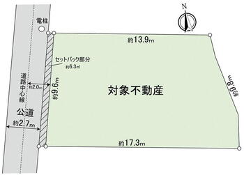 愛知町（黄金駅）　２９９８万円 土地価格2998万円、土地面積152.25m<sup>2</sup> 間取図