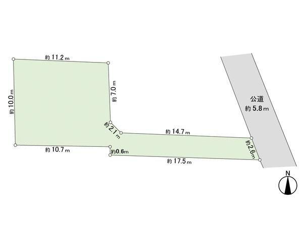 愛知県岡崎市美合町字中長根 美合駅 土地 物件詳細