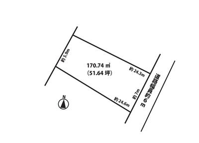 片町（桑名駅）　１７５５万円 土地価格1755万円、土地面積170.74m<sup>2</sup> 